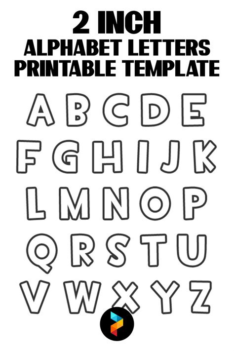 printable block letter templates alphabet letter squares