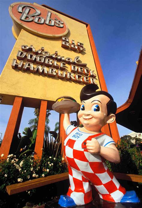 iconic big boy restaurant mascot   replaced   girl named