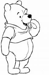 Pooh Winnie Ursinho sketch template