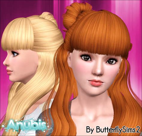 My Sims 3 Blog Butterfly Sims2 Hair 013 ~ Converted For Teen To Adult