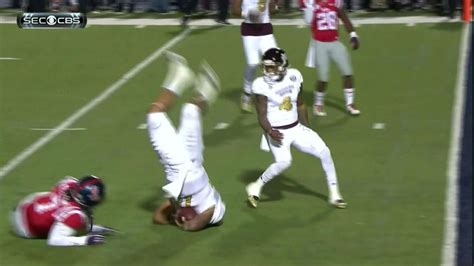 ole miss player nails dak prescott on dead play and ouch