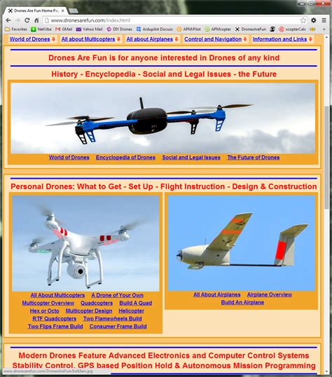 drones  fun  informational resource   interested  uavs