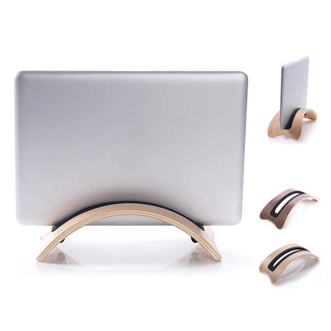 oenbopo macbook pro holder stand  vertical wooden stand dock holder mount  macbook pro