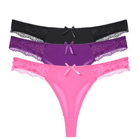 3pcs lot euro size thong for women sexy brazilian panties g string rose