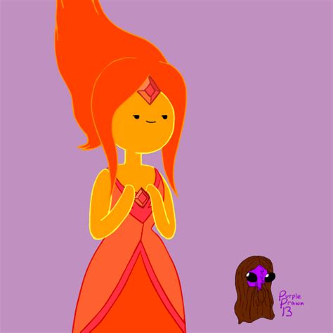 Flame Princess Flashing By Purpleprawn Hentai Foundry