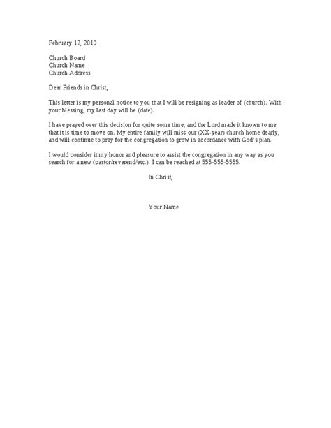 resignation letter  printable documents