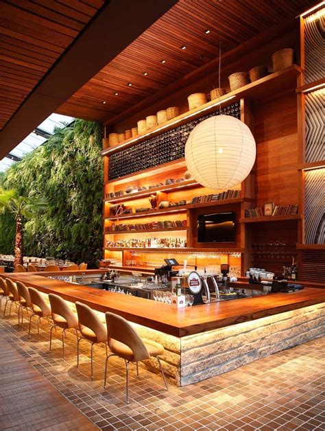 mca estúdio mais barras para restaurante diseño de restaurante bar