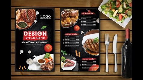 huong  thiet  menu nha hang bang photoshop hai thanh design
