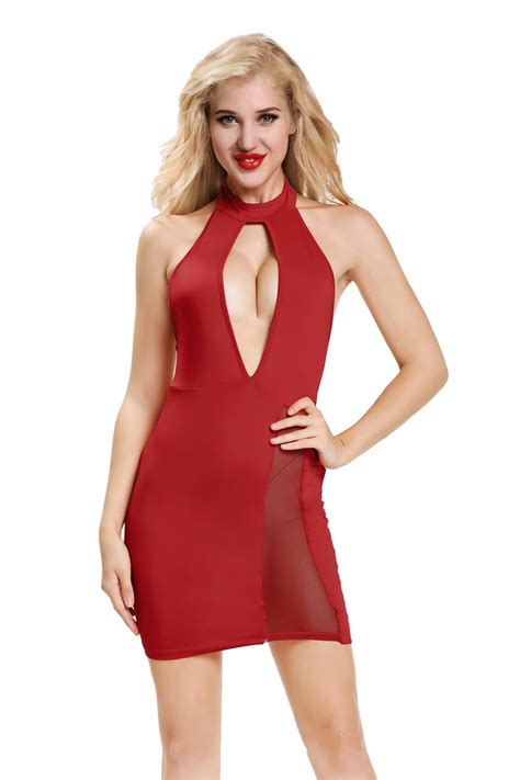 Hot Sexy Lingerie Plus Size Women Erotic Night Club Dress