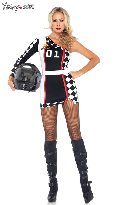 First Place Racer Costume Sports Costume Drifter Costume Racer Girl