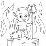 Demons Devils Mythology Devil sketch template