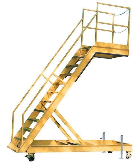 aircraft wing access stand industrial manlifts adjustable platform