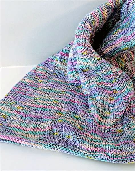 knitting pattern  easy    world baby blanket easy