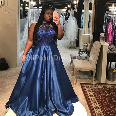 49 off blue long prom dresses 2020 a line halter