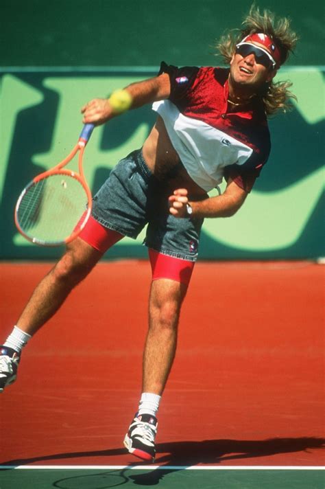 match days   andre agassi tennis fashion andre