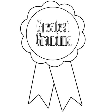mothers day coloring pages greatest grandma xcoloringscom