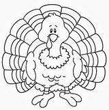 Coloring Turkey Pages Color Thanksgiving Turkeys Fall Choose Board Drawing sketch template