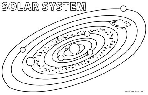 printable solar system coloring pages  kids coolbkids