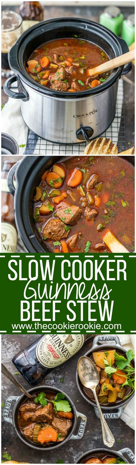 slow cooker guinness beef stew drinkwire