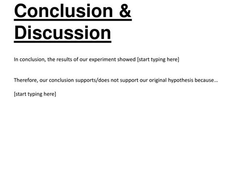 conclusion discussion powerpoint