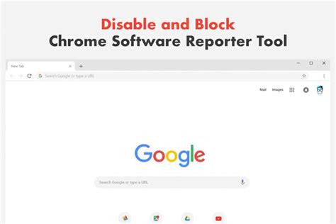 disable  block chrome software reporter tool  windows