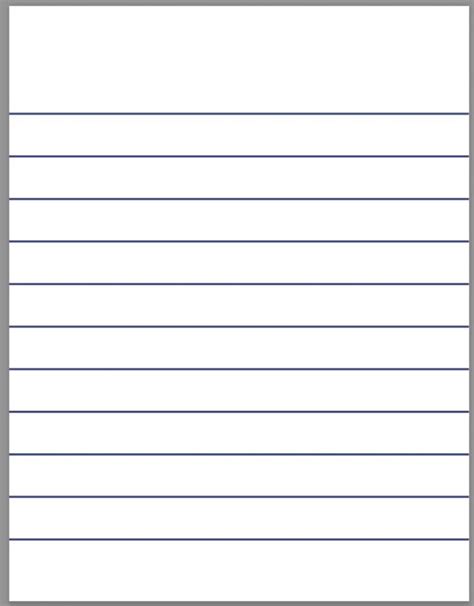 making lined paper evenly spaced lines paper template lined