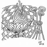 Zentangles Cynthia Landrum Tapestry Zentangle Chalice Choose Board sketch template