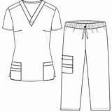 Scrubs Scrub Uniforms Tutorials Uniformes Enfermera Surgical Nursing Pharmacy Drafting Quilting Tech sketch template