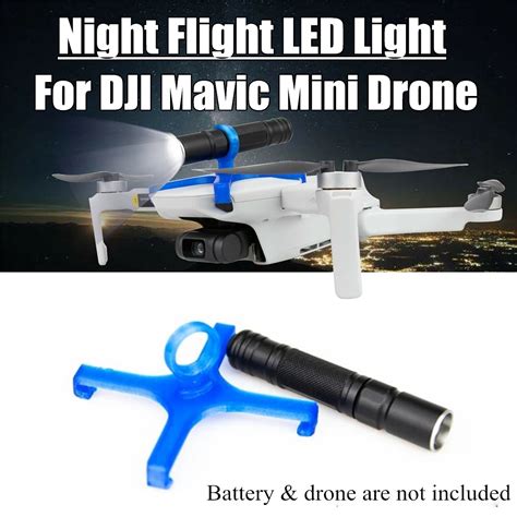 night flight led light flashlight spotlight  dji mavic mini rc drone price  euro