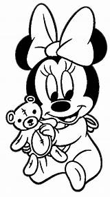 Coloring Baby Bear Teddy Drawing Pages Minnie Mouse Disney Mickey Svg Cute Sheets Pooh Characters Para Colorir Colouring Christmas Printable sketch template