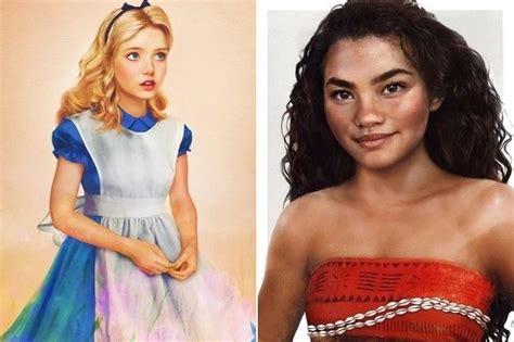here s what tons of disney characters would look like in