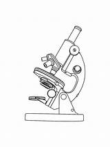 Microscope Mikroskop Ausmalbilder Clipground Malvorlagen Ausdrucken Pngfind sketch template
