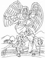 Coloring Angel Pages Guardian God Protection Angels Children Colorir Para Guard National School Kids Color Google Anjo Sunday Search Male sketch template