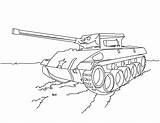 Coloring Pages Military Army Tank Colouring Kids Printable Drawing Tanks Boys Truck Gun Print Color Getdrawings Tags Handsome Summary Helicopter sketch template