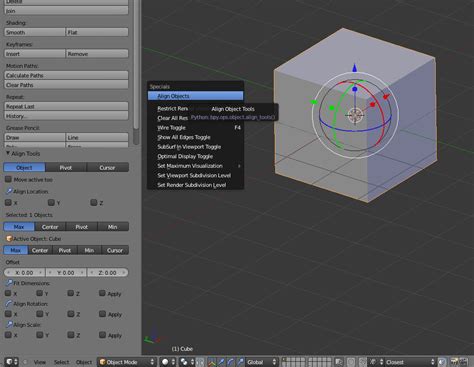 add  advanced align tools released scripts  themes blender artists community