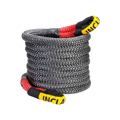 tow strap heavy duty  loops ft lbs kinetic recovery nylon rope  offroad truck car