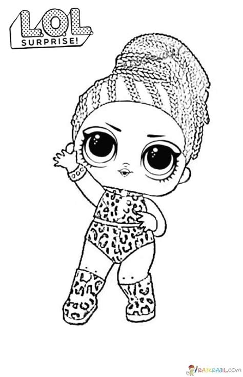 foxy lol doll coloring pages coloring pages