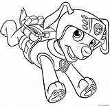 Patrol Paw Coloring Pages Zuma Printable Scuba Gear Backpack Print Info Color sketch template