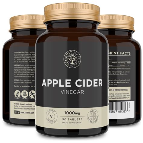 apple vinegar tablets truevit naturals review