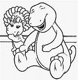 Barney Coloring Pages Kids sketch template