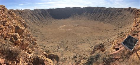 barringer crater  arizona worth pulling