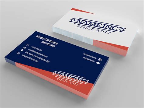 clothing store business card