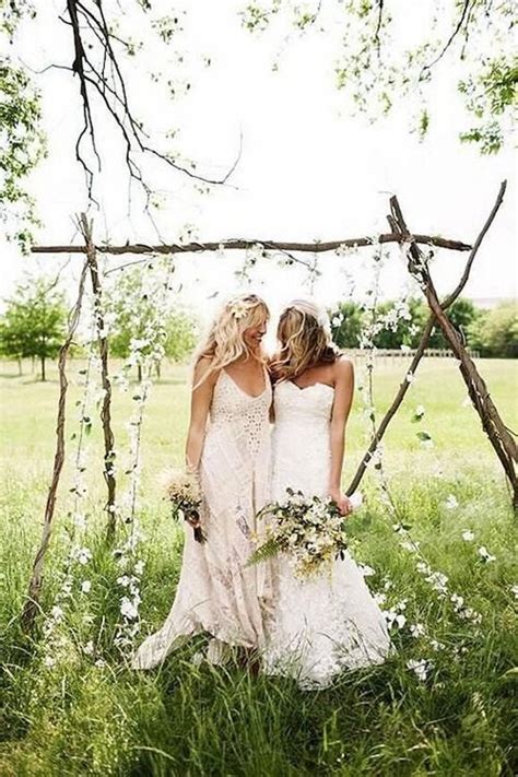 beautiful bohemian lesbian wedding wedding inspiration pinterest beautiful wedding and