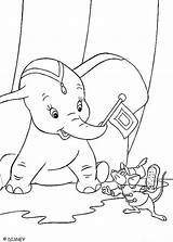 Dumbo Coloring Pages Tim Disney Color Hellokids Colorear Para Print sketch template