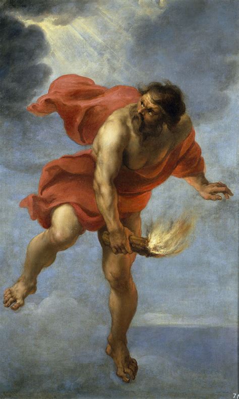 prometheus carrying fire  jan cossiers grecheskaya mifologiya khudozhniki kartiny