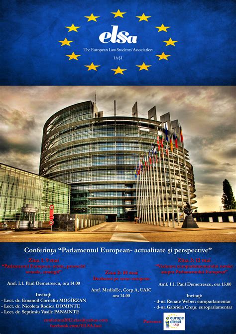 conferinta parlamentul european actualitate  perspective  uaic