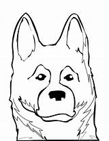 Coloring German Shepherd Pages Puppy Dog Face Drawing Shepard Print Printable Breeds Dogs Animals Animal Realistic Color Popular Getcolorings Cheetah sketch template