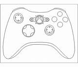 Xbox Colorear Controles Ps4 Getdrawings Videojuegos Pasteles Sketch sketch template