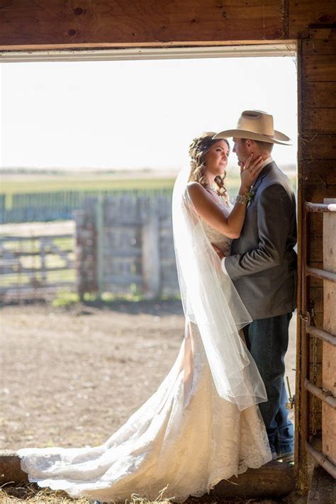 Western Style Barn Wedding Country Wedding Photos Cowgirl Wedding