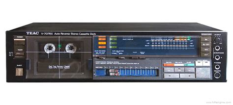 Teac V 707rx Manual Stereo Cassette Deck Hifi Engine